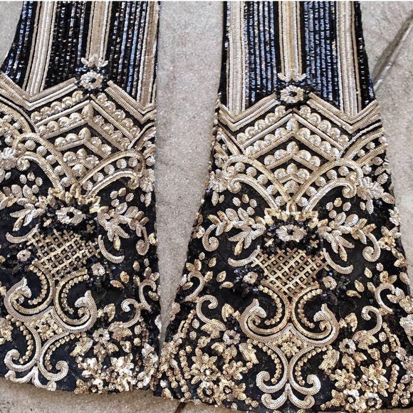 GIRL ON A VINE Diamond & Pearl boho pants READ LISTING - Picture 7 of 9